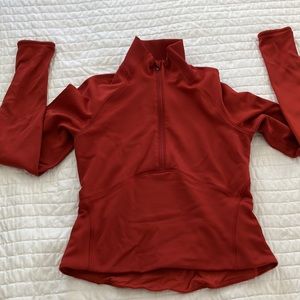 Sz 6 Lululemon Always Alert 1/2 Zip up 
Magma